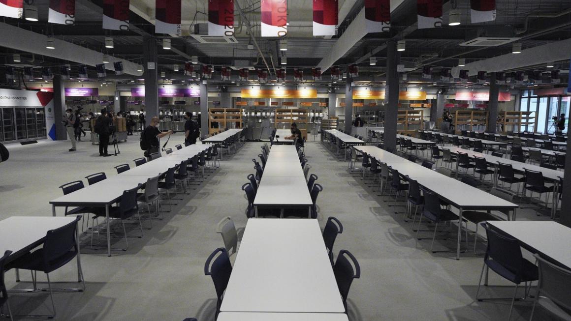 Галерия :: Снимка 4 :: Токио 2020: Първи кадри от Олимпийското селище}