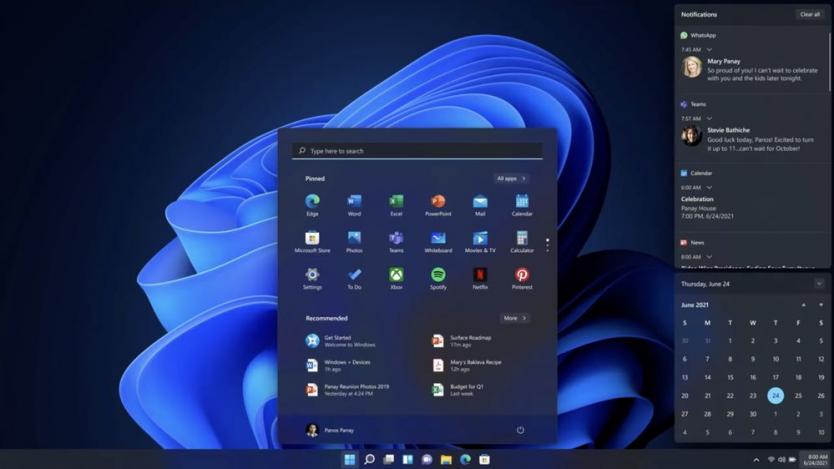 Новият Windows 11 изстреля Microsoft и я сблъска с Apple