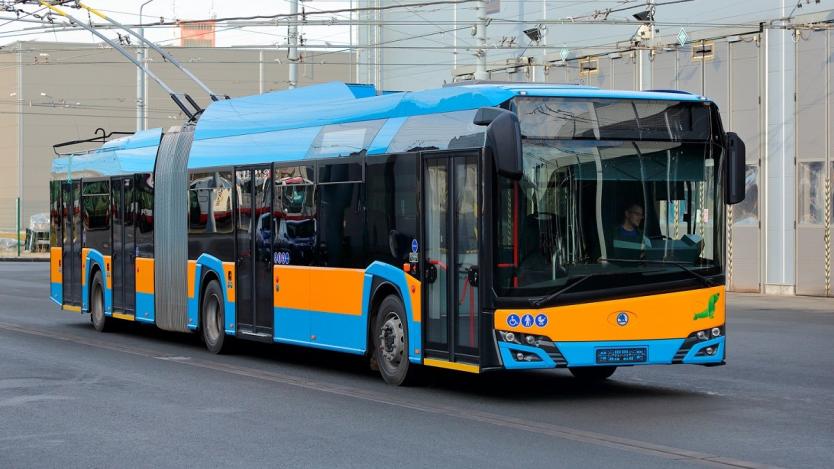 30 нови тролейбуса Skoda вече се движат в София