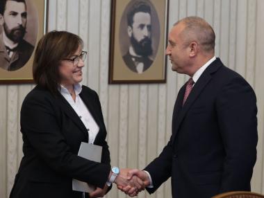 Радев: От БСП зависи устойчивото парламентарно мнозинство