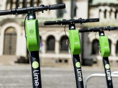 Е-скутерите на Lime тръгват в трети български град