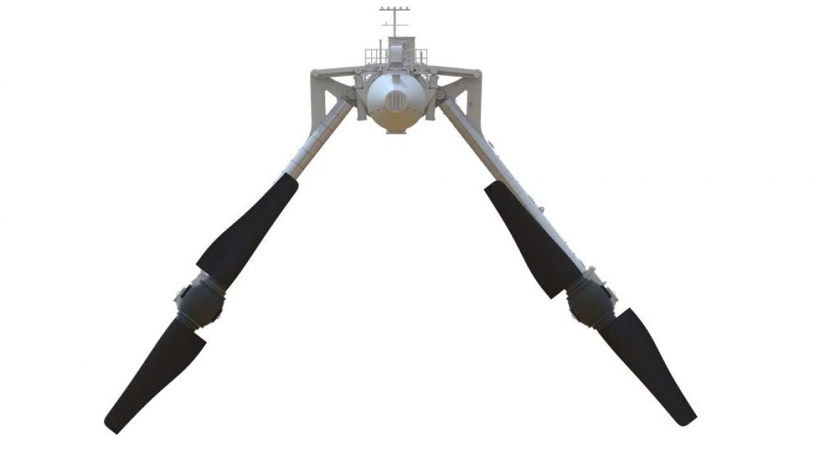 Галерия :: Снимка 1 :: Най-голямата приливна турбина вече работи край бреговете на Шотландия (галерия)}