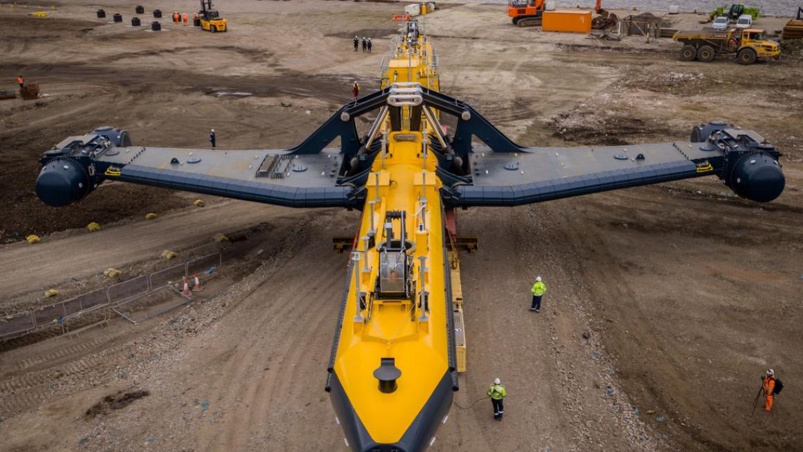 Галерия :: Снимка 7 :: Най-голямата приливна турбина вече работи край бреговете на Шотландия (галерия)}