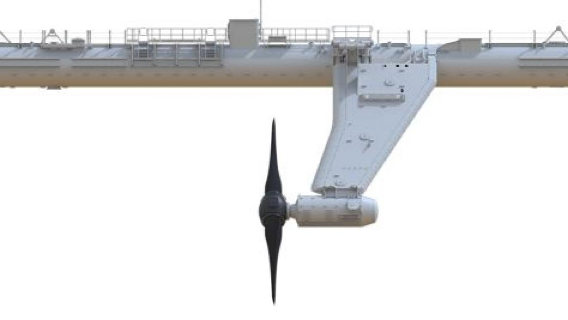 Галерия :: Снимка 9 :: Най-голямата приливна турбина вече работи край бреговете на Шотландия (галерия)}