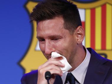 Манията по Меси ескалира с продажбата на салфетка за $1 млн.