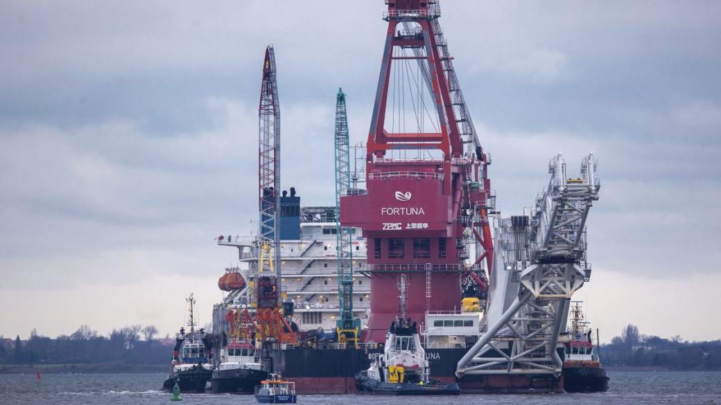 Байдън санкционира още кораби, работещи по „Северен поток 2“
