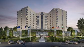 Hilton Sofia реновира емблематичната си сграда в България
