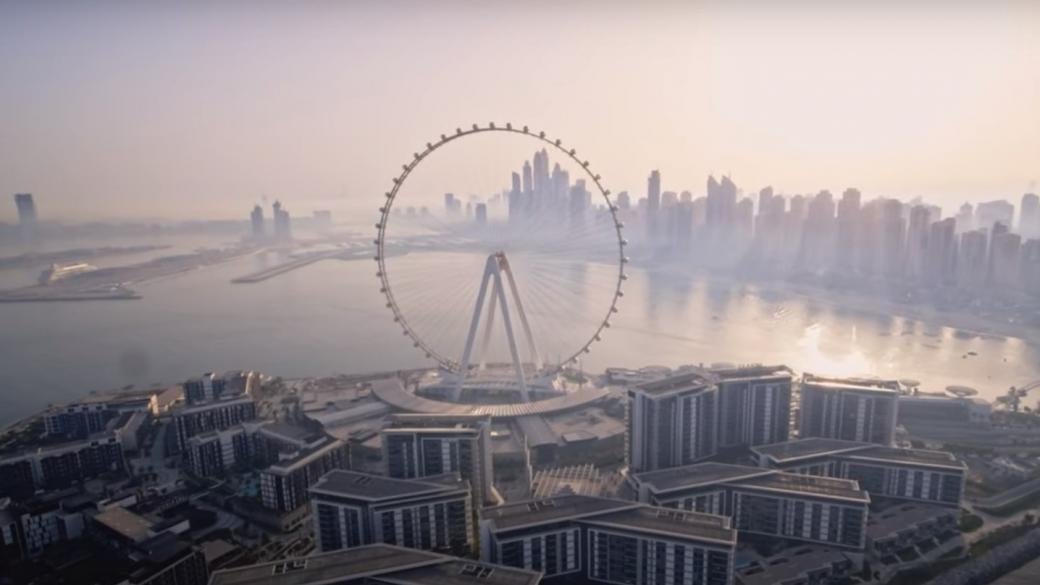 Дубай е дом на най-високото виенско колело в света (Видео)