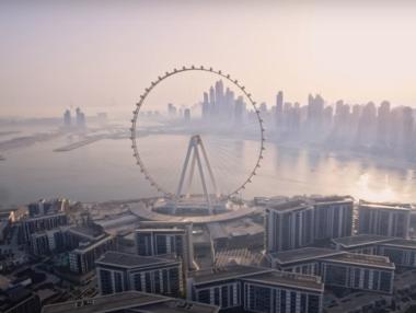 Дубай е дом на най-високото виенско колело в света (Видео)