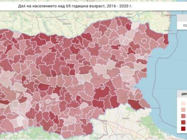 Кои са най-бързо застаряващите региони на България?
