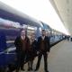 Галерия :: Снимка 0 :: Новият транспортен министър се качи на влака „Свързана Европа“}