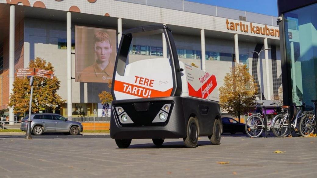 Естонски град тества безпилотни доставки на пратки