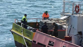 Екипажът на Vera Su напуска кораба