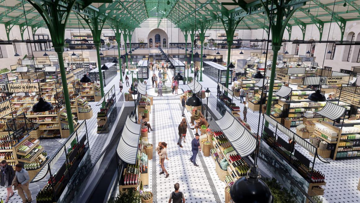 Галерия :: Снимка 1 :: „Кауфланд“ преработи проекта си за Централните хали (галерия)}