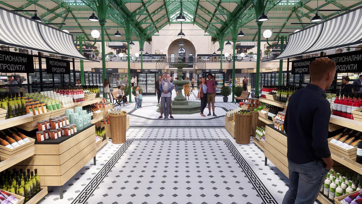 Галерия :: Снимка 3 :: „Кауфланд“ преработи проекта си за Централните хали (галерия)}