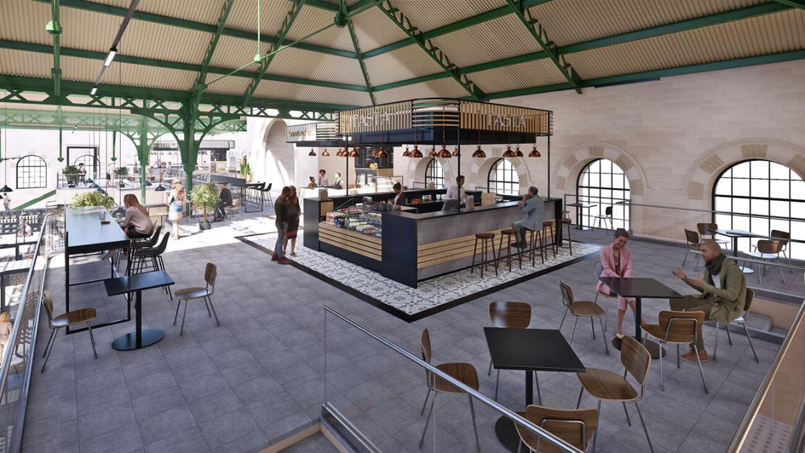 Галерия :: Снимка 7 :: „Кауфланд“ преработи проекта си за Централните хали (галерия)}