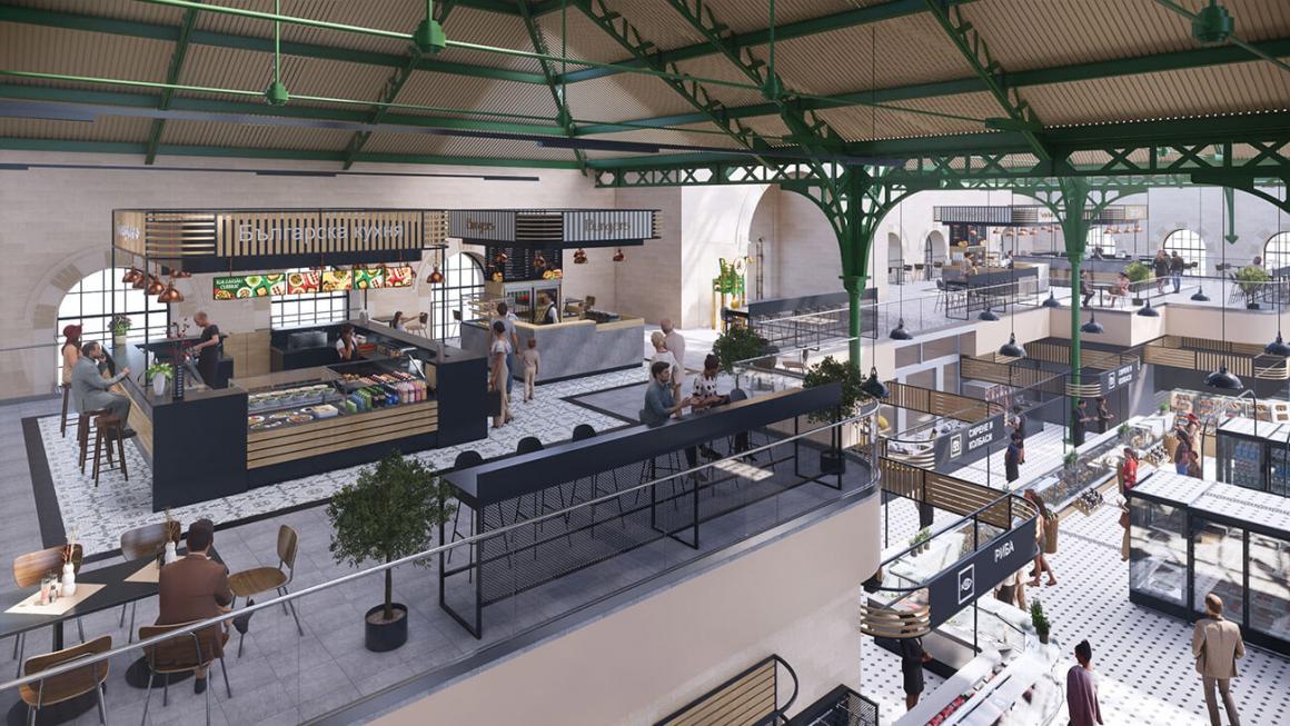 Галерия :: Снимка 8 :: „Кауфланд“ преработи проекта си за Централните хали (галерия)}