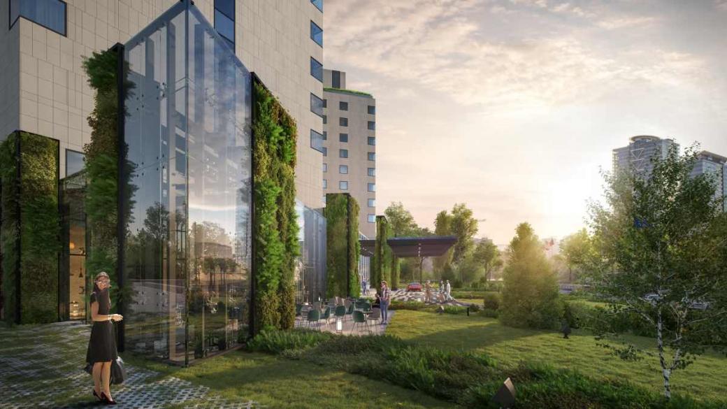 Представиха мащабната концепция за реновация на Hilton Sofia