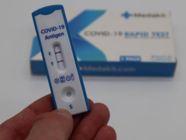 Антигенен вместо PCR тест при влизане в Англия