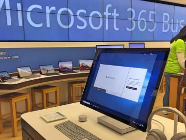 Приходите на Microsoft растат с невиждан от 2018 г. темп