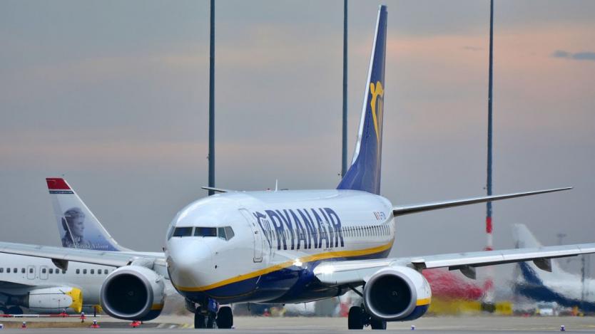 Ryanair с първа тримесечна печалба от началото на пандемията