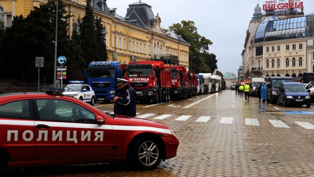 Пътните строители остро разкритикуваха акциите на МВР срещу тях