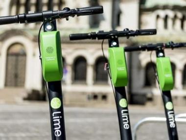 Е-скутерите на Lime тръгват в шести български град
