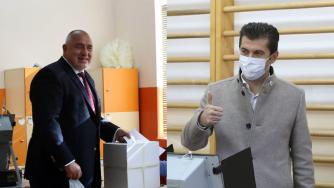 ГЕРБ и „Продължаваме промяната“ са изравнени, Радев печели близо 50%