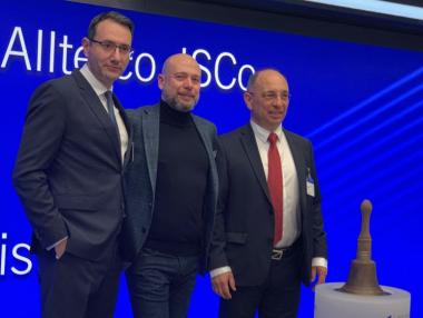 „Алтерко“ направи фурор при дебюта си на борсата във Франкфурт