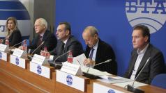 Четирите национално представени работодателски организации АИКБ КРИБ БСК и