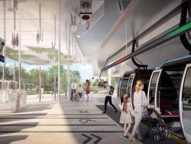 Париж изгражда първия си градски кабинков лифт (снимки)