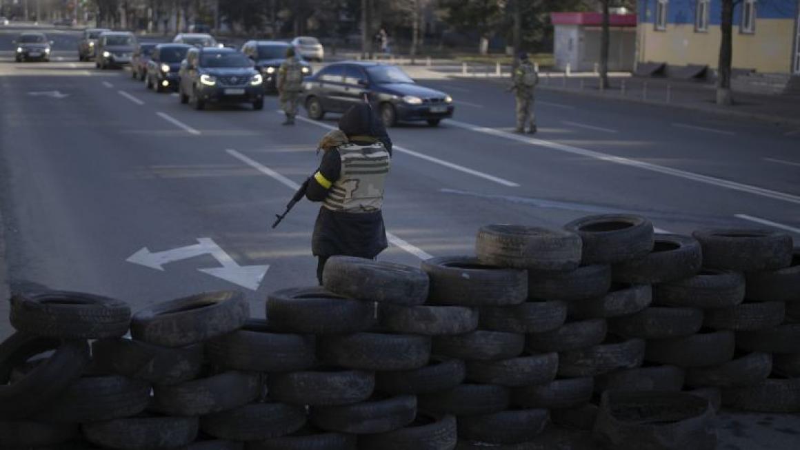 Галерия :: Снимка 3 :: Трети ден война: Как изглежда Украйна след руската инвазия}