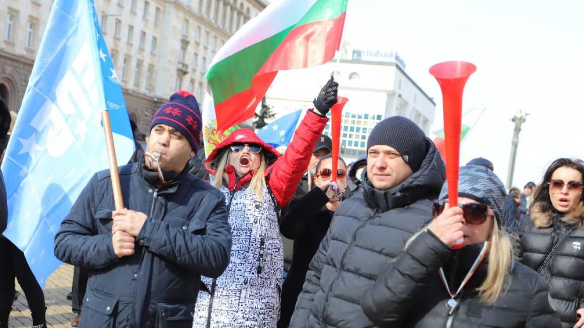 Галерия :: Снимка 6 :: Протестът на ГЕРБ в снимки}