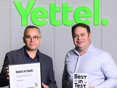 Мрежата на Yettel спечели пети пореден сертификат Best in Test