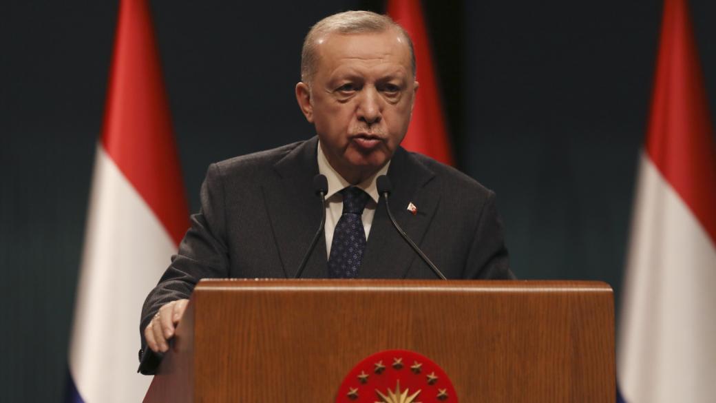 Ердоган заплашва да спре Финландия и Швеция за НАТО