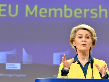 ЕК благослови кандидатурата на Украйна за членство в ЕС