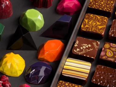 Бижута от шоколад