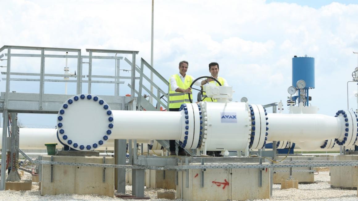 Галерия :: Снимка 4 :: Газовата връзка с Гърция е открита (снимки)}