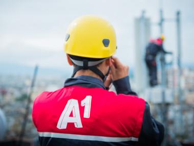 5G трафикът през мрежата на A1 расте постоянно