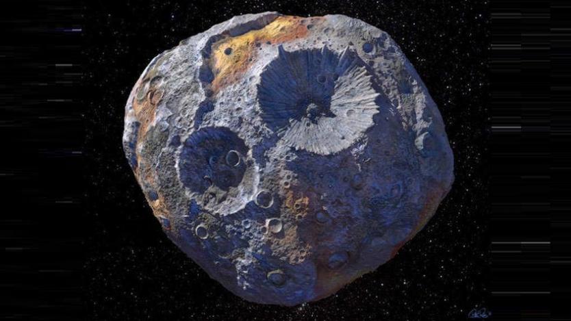„Хъбъл“ засне метален астероид на стойност $10 000 000 000 000 000 000