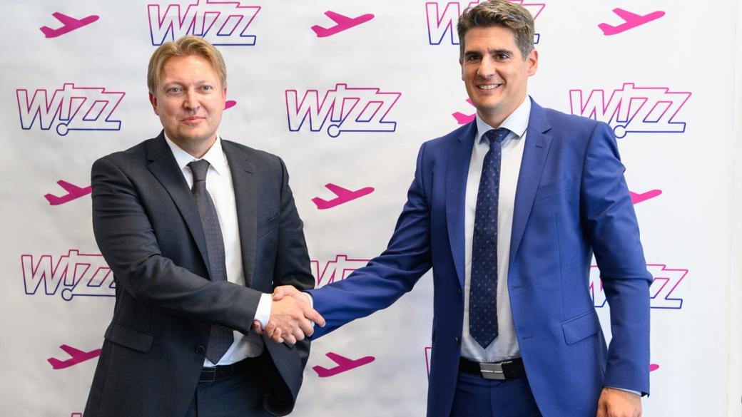Wizz Air увеличава флотилията си в София