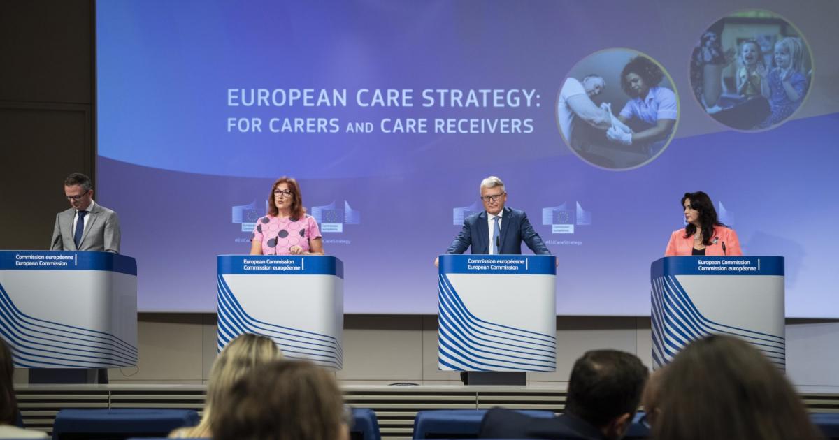 Днес Европейската комисия представя Европейската стратегия за полагане на грижи, за