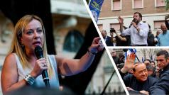 Десният алианс на Италия изглежда ще спечели убедително парламентарно мнозинство