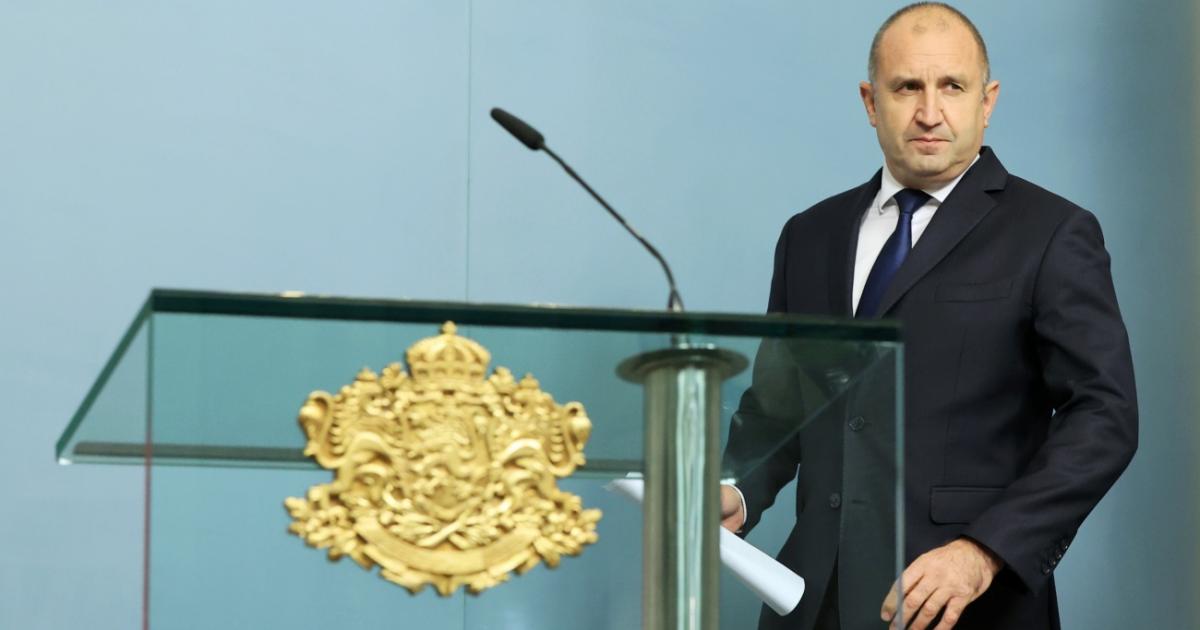 Българският държавен глава Румен Радев не се включи в инициативата