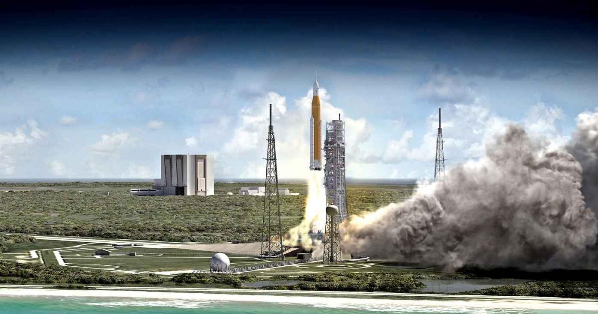 Огромната лунна ракета от следващо поколение на НАСА излетя успешно