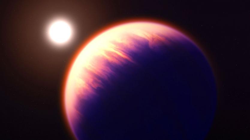 „Горещ Сатурн“: За първи път „Джеймс Уеб“ проучи атмосферата на екзопланета