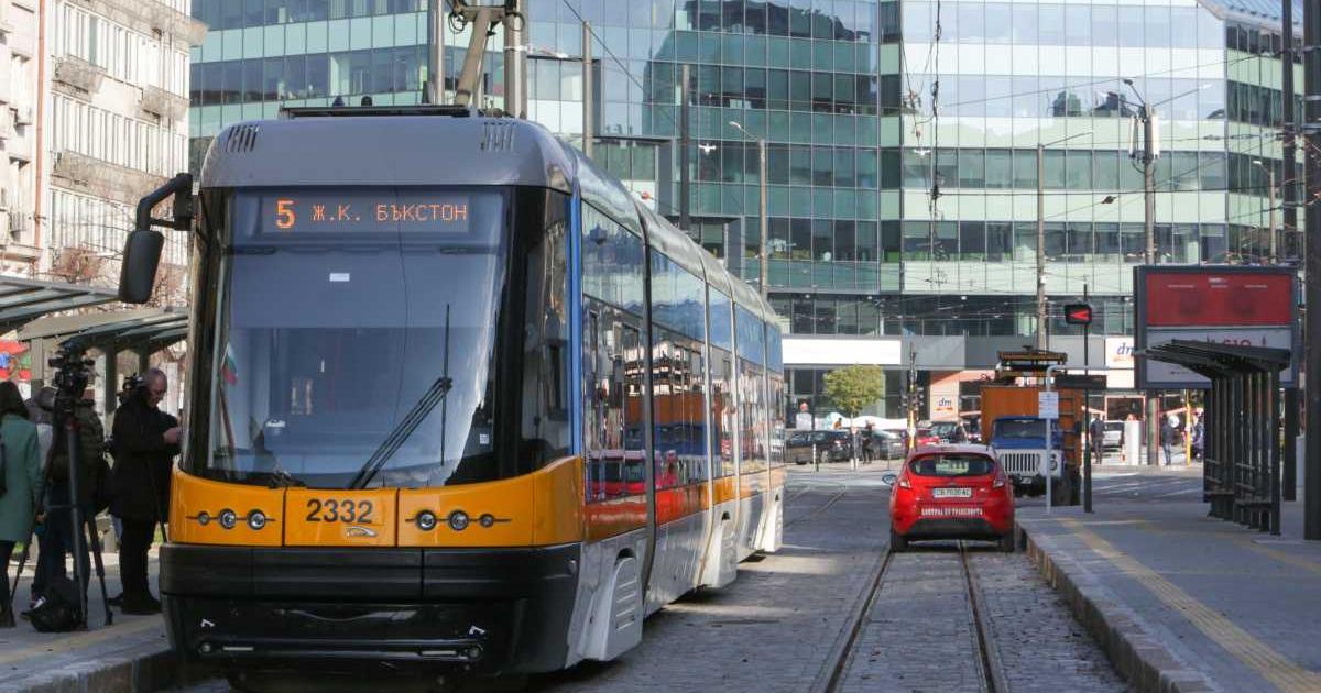 Столична община възстановява движението на трамвай №5 от четвъртък и