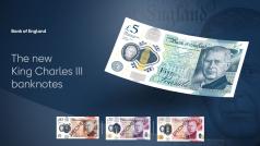 Банката на Англия представи първите банкноти с лика на новия