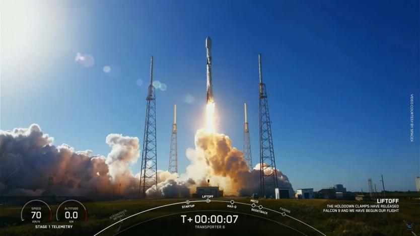 Български сателит полетя в космоса с първата мисия на SpaceX за 2023-а
