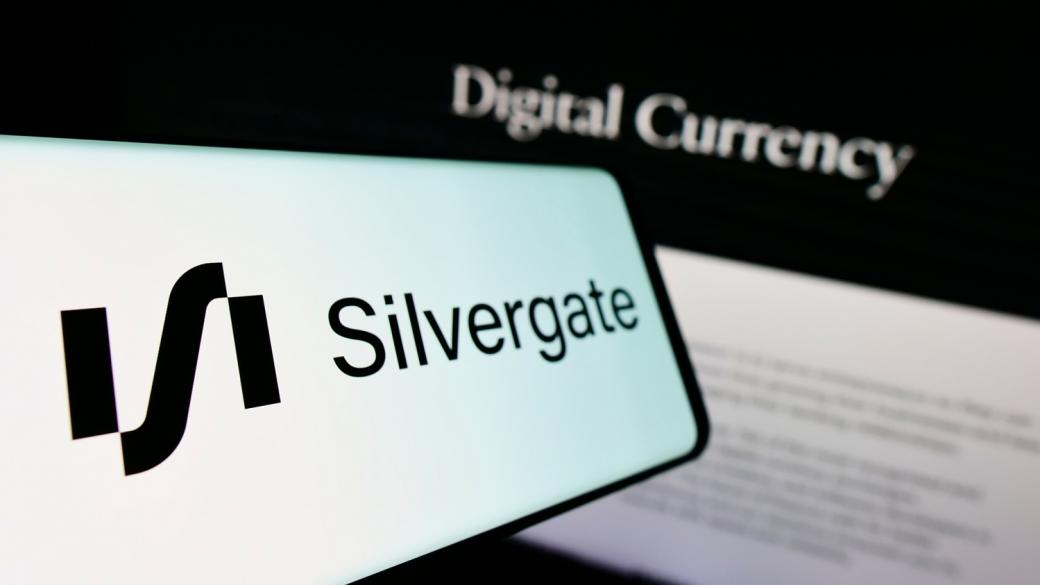 Свързаната с крипто Silvergate отчита масови тегления от клиенти